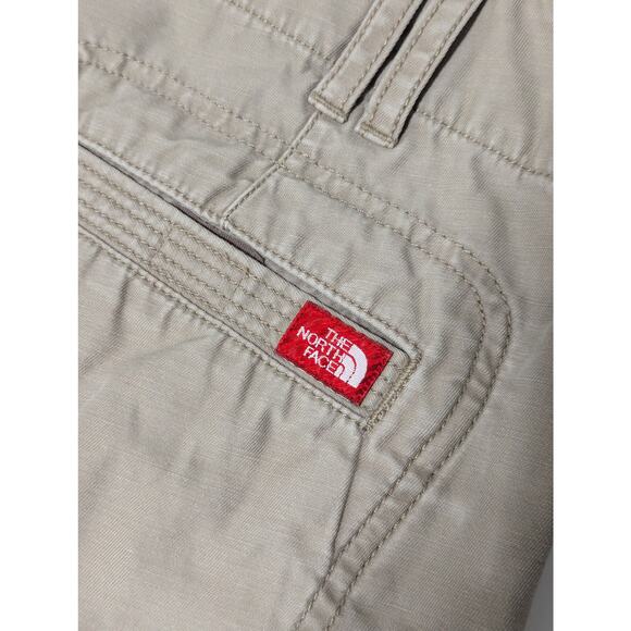 Vintage Y2K The North Face Libra Cargo Pants Low Rise Wide Leg Tan Beige Gorp - Picture 7 of 10